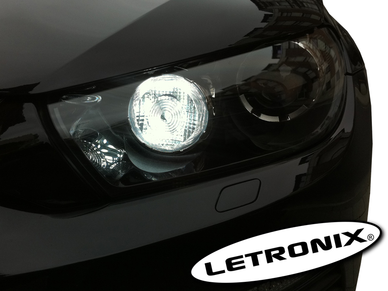 LETRONIX LED Tagfahrlicht TFL Set Ba15s 16 SMD CanBus für